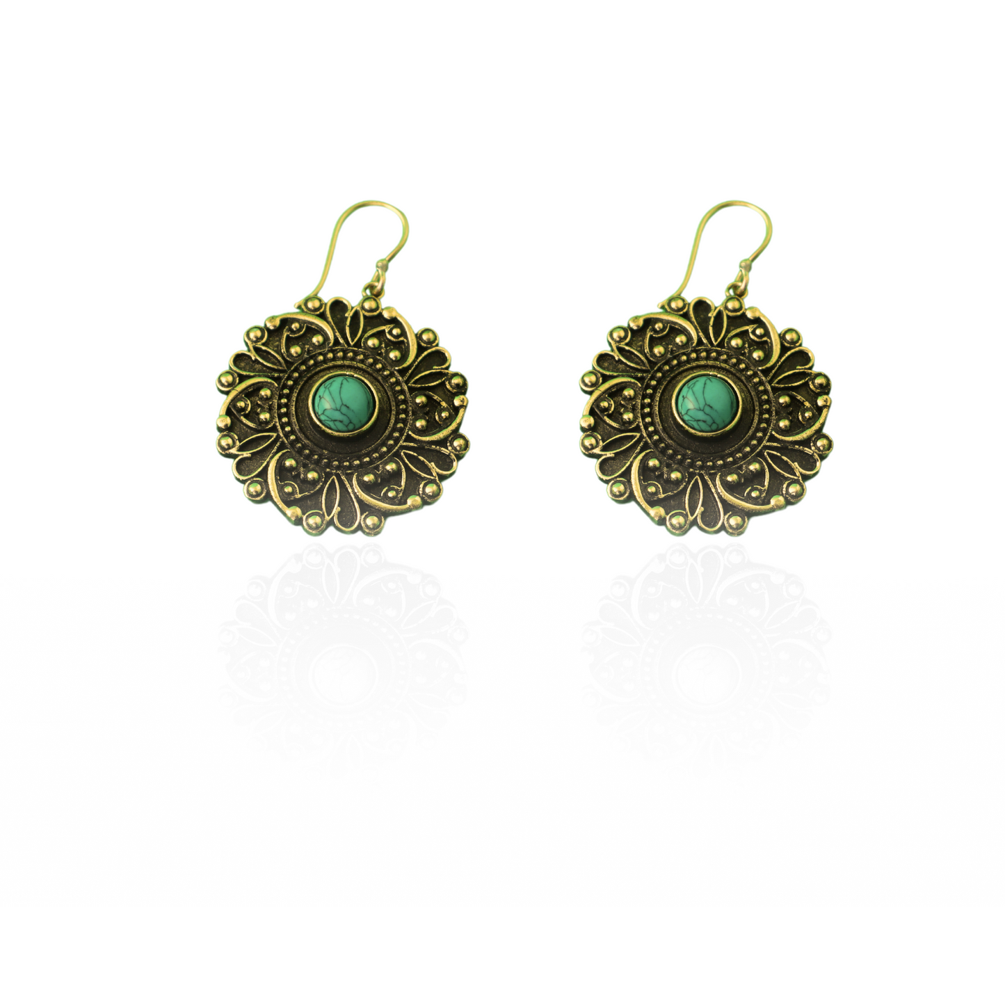 Golden Radiance Earrings