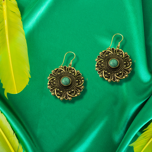 Golden Radiance Earrings