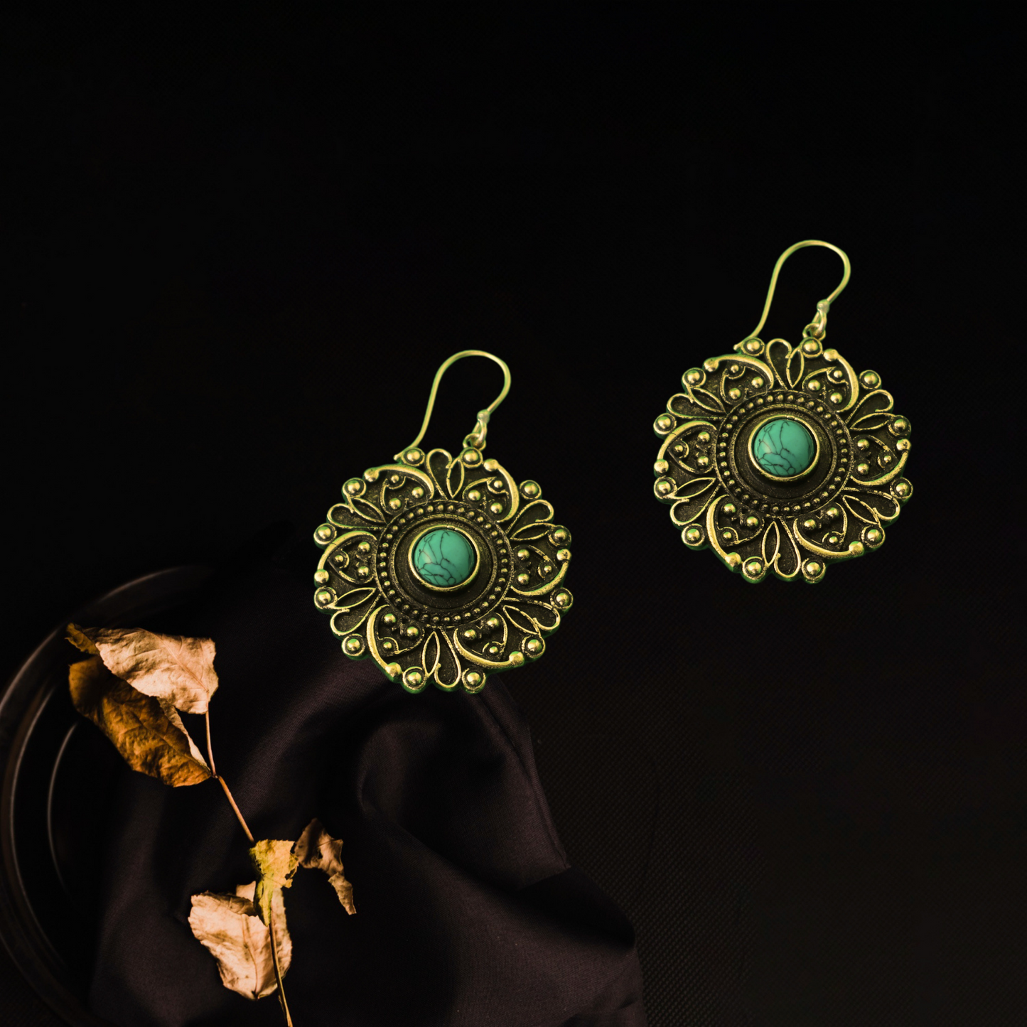 Golden Radiance Earrings