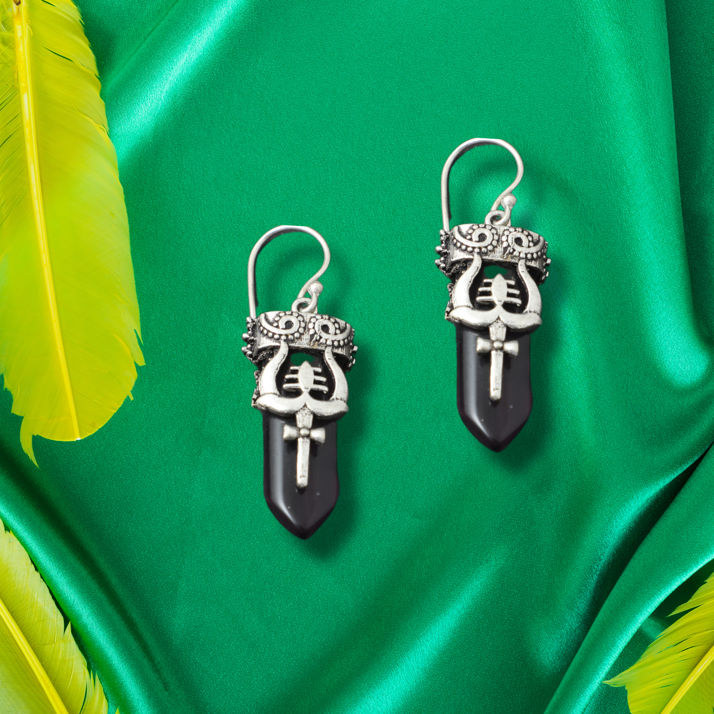 Celestial Trishul Earrings