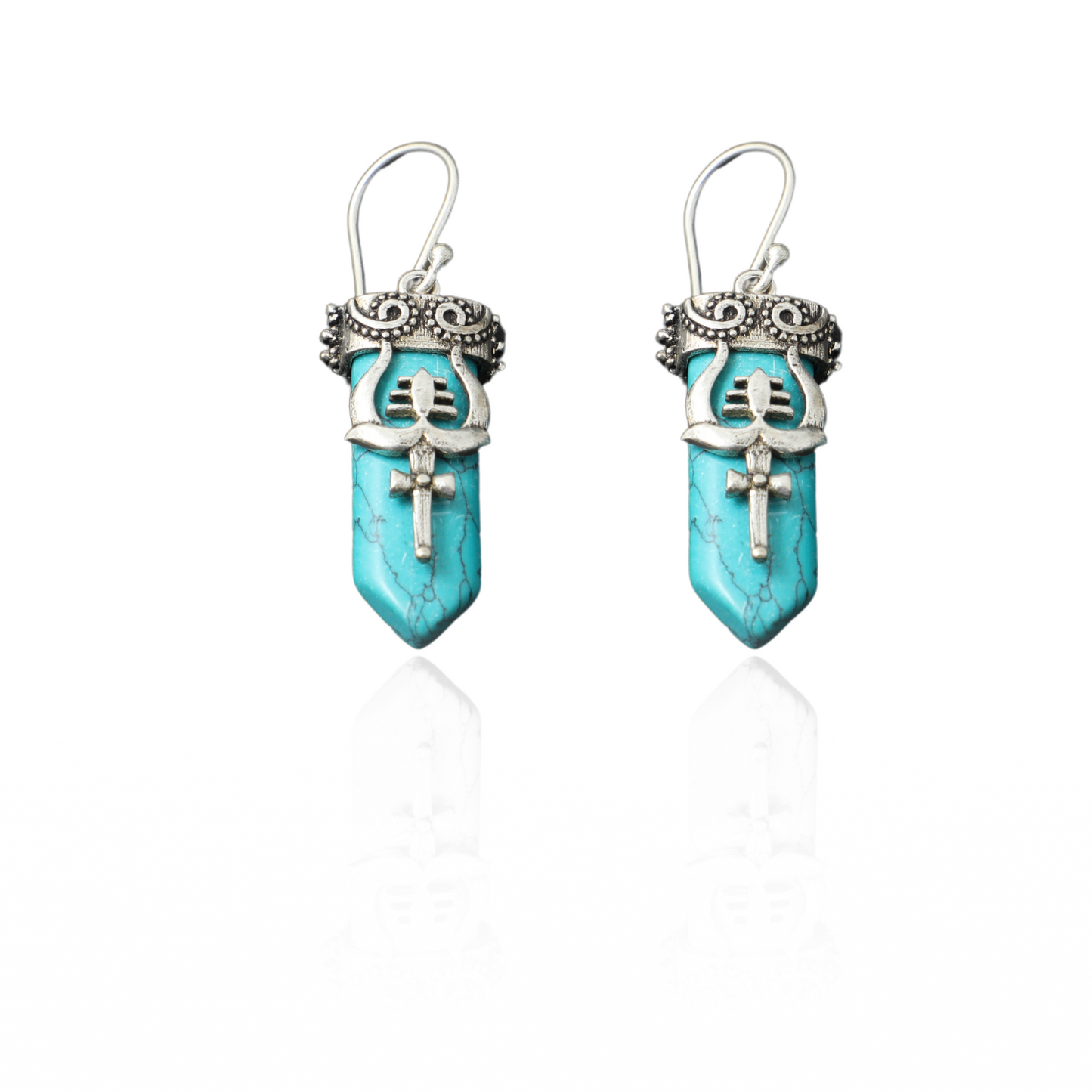 Celestial Trishul Earrings