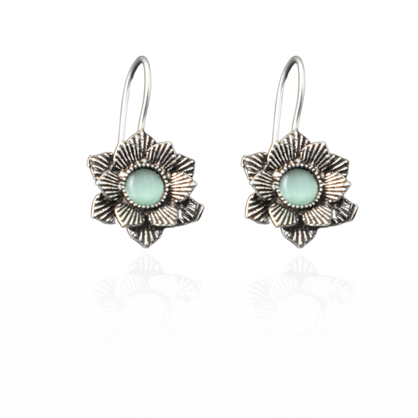 Sunburst Gemstone Earrings