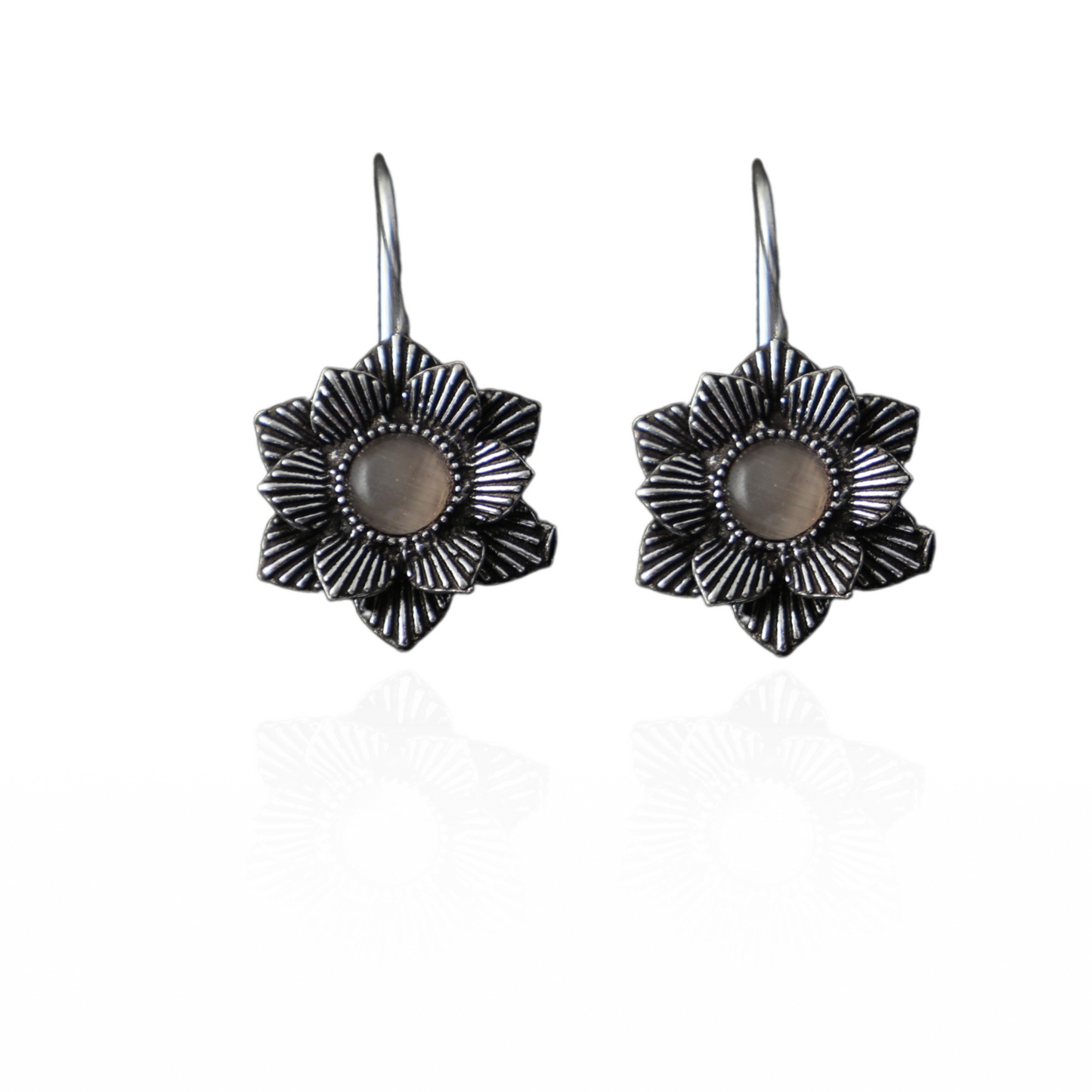 Sunburst Gemstone Earrings