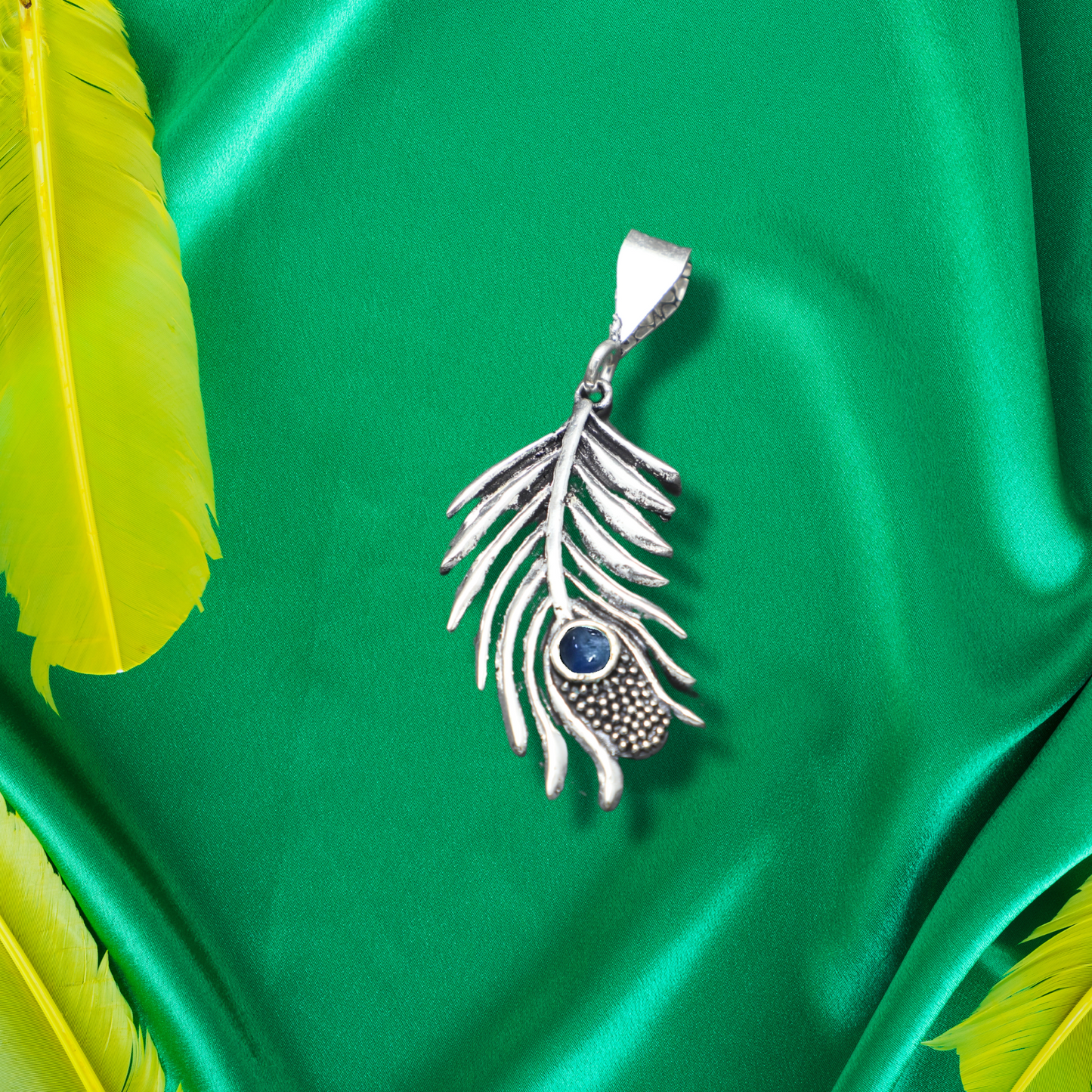 Peacock Feather Pendant